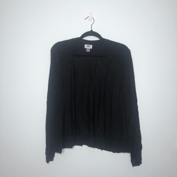 Old Navy Sweaters - Black Old Navy Open-Front Cardigan, Size L
